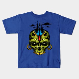 Native Devil Skull Kids T-Shirt